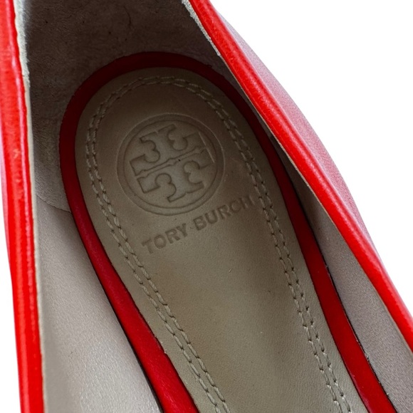 Tory Burch Lowell 2 Leather Ballet Flat Mestico Samba Size 7 - Picture 4 of 12